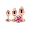 Набор анальных пробок NS Novelties Rear Assets Rose Gold