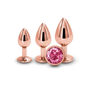Набор анальных пробок NS Novelties Rear Assets Rose Gold