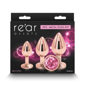 На фото набір анальних пробок NS Novelties Rear Assets.