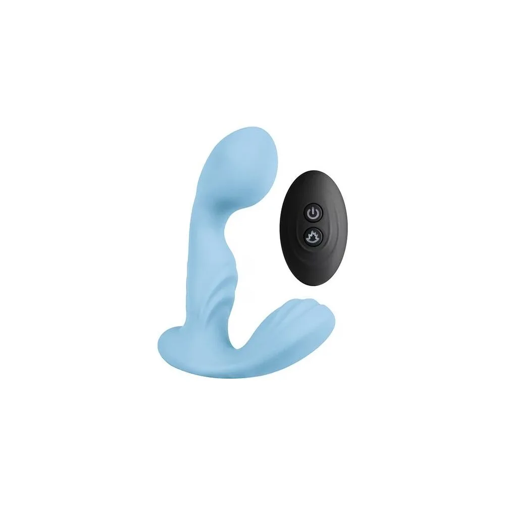 Вибромассажер S Pleasures Premium FUZZY Turquoise