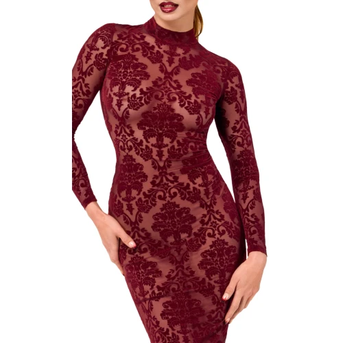 На фото сукня Noir Handmade F384 Kink Royal midi dress M
