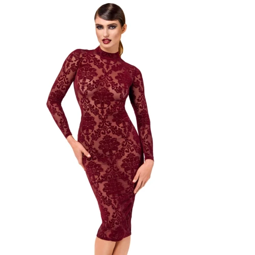 На фото платье Noir Handmade F384 Kink Royal midi dress L