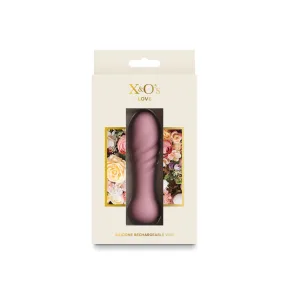 На фото минивибратор NS Novelties X&O's - Love - Dusty Rose