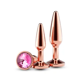 Набор анальных пробок NS Novelties Rear Assets Trainer Kit Rose Gold Pink