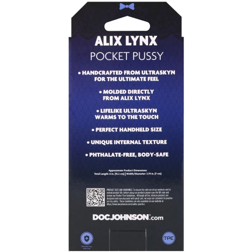 На фото мастурбатор Doc Johnson Alix Lynx