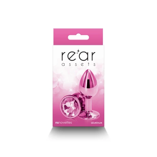 На фото анальная пробка NS Novelties Rear Assets - Small - Pink