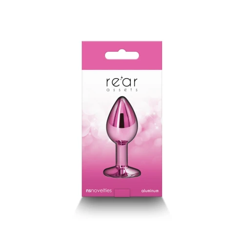 На фото анальная пробка NS Novelties Rear Assets - Small - Pink