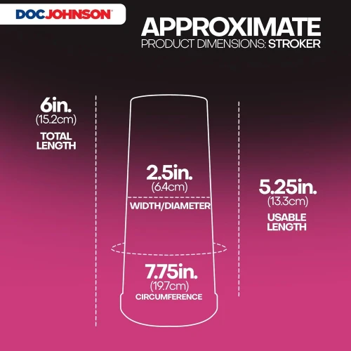 На фото мастурбатор Doc Johnson Zoey Luna