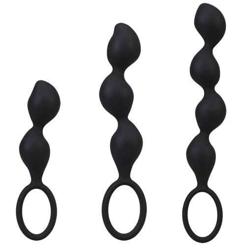 Набор анальных игрушек Doc Johnson Mood Naughty Contour Beads