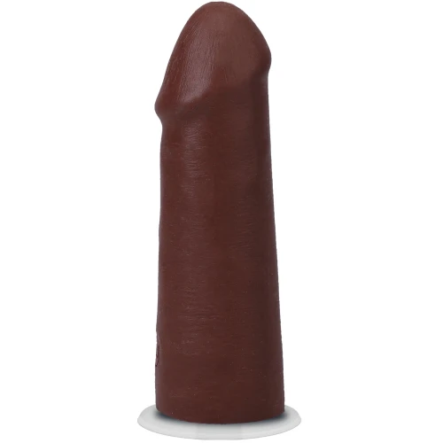 На фото фаллоимитатор Doc Johnson The Realistic Cock ULTRASKYN - 5 Inch Chocolate