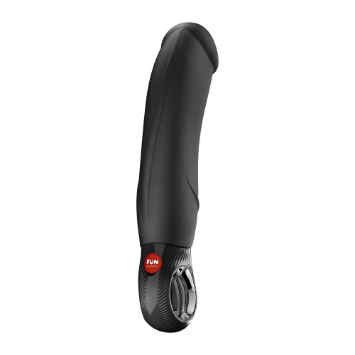 На фото вібратор для точки G Fun Factory BIG BOSS Black дуже потужний, 23,5 см