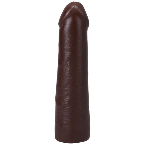 На фото фаллоимитатор Doc Johnson The Realistic Cock ULTRASKYN - 7 Inch Chocolate