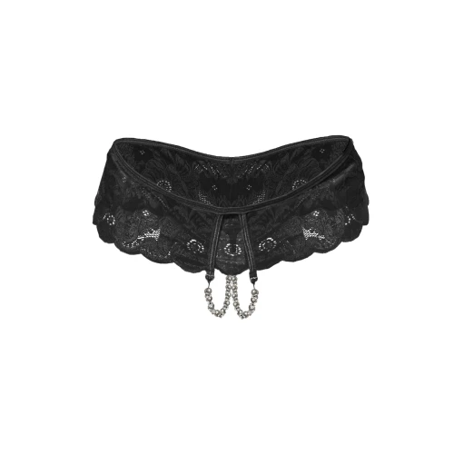 На фото сексуальные трусики Art of Sex - Isabell, цвет черный, размер XS-M