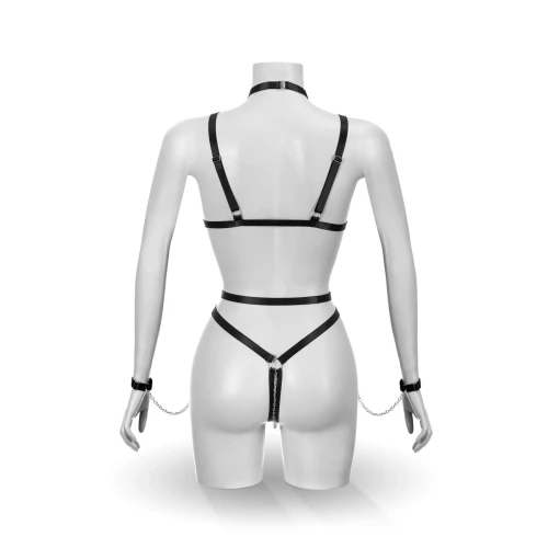 На фото боді-портупея Bijoux Pour Toi - Emmanuelle