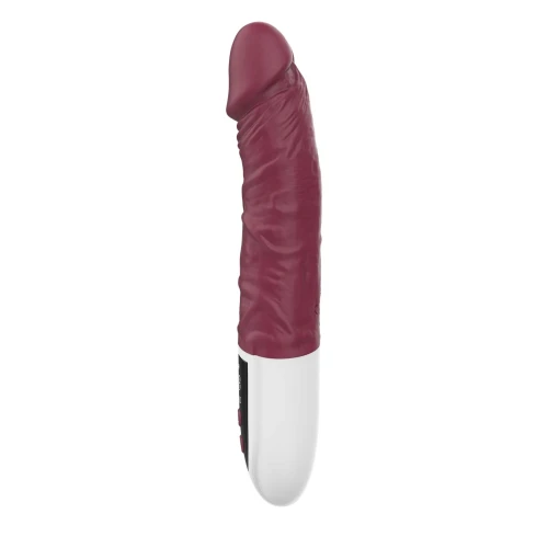 На фото фалоімітатор з вібрацією Loviss Caeser Vibrator Dildo, реалістичний, 12 режимів