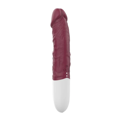 На фото фалоімітатор з вібрацією Loviss Caeser Vibrator Dildo, реалістичний, 12 режимів