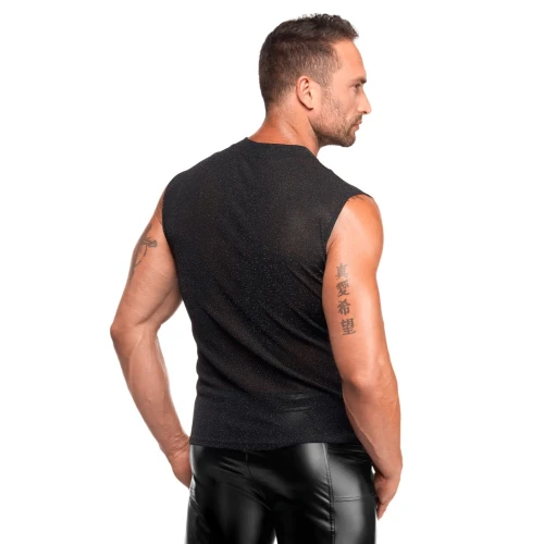 На фото мужская футболка Noir Handmade H083 Onyx skin tank XXL