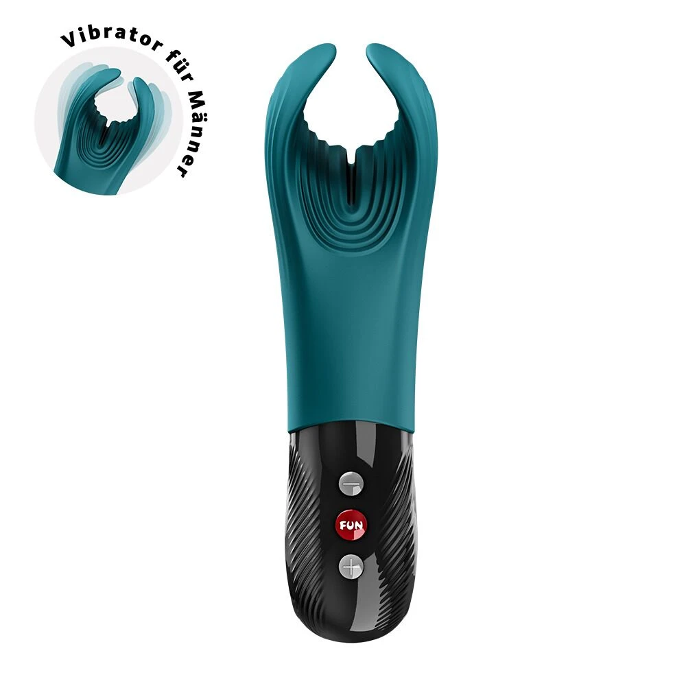 Вибратор для пениса Fun Factory MANTA Bottle Green