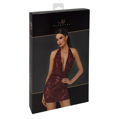 На фото сукня Noir Handmade F385 Kink Royal cascade mini dress XL