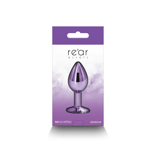 На фото анальная пробка NS Novelties Rear Assets - Small - Purple