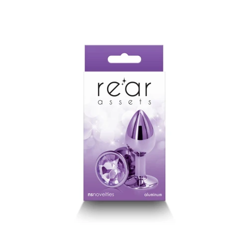 На фото анальная пробка NS Novelties Rear Assets - Small - Purple