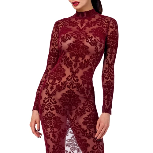 На фото сукня Noir Handmade F383 Kink Royal gown/long dress L