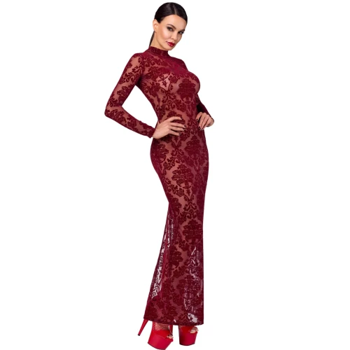 На фото сукня Noir Handmade F383 Kink Royal gown/long dress L