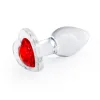 Стеклянная анальная пробка NS Novelties Crystal Desires Small
