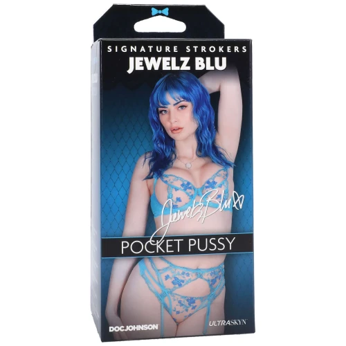 На фото мастурбатор Doc Johnson Jewelz Blu