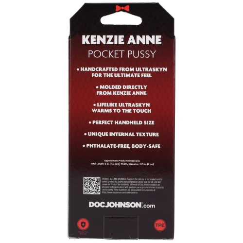 На фото мастурбатор Doc Johnson Kenzie Anne