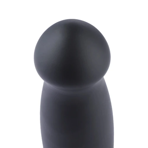 На фото силіконовий дилдо для секс-машин Hismith 7.2" Black Silicone Anal Dildo, система KlicLok