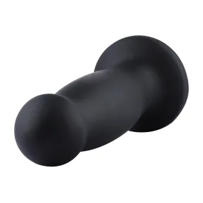 На фото силіконовий дилдо для секс-машин Hismith 7.2" Black Silicone Anal Dildo, система KlicLok