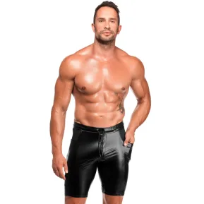 На фото чоловічі шорти Noir Handmade H089 Onyx Hybrid biker shorts XL