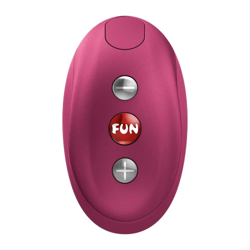 На фото вакуумний стимулятор Fun Factory MEA Wine Red, унікальні режими, функція посторгазму.