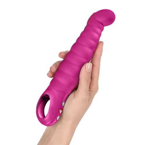 На фото вібратор точки G Fun Factory PATCHY PAUL Magenta, гнучкий, 12 режимів
