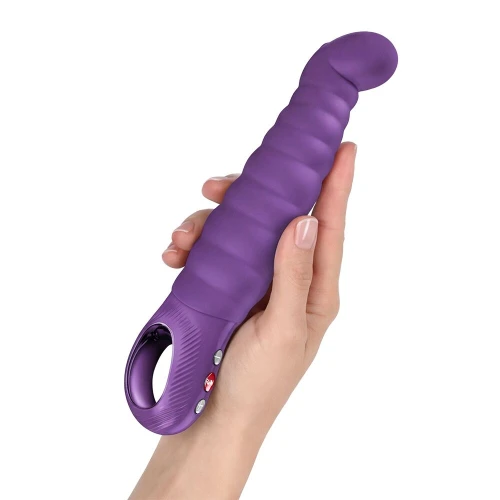 На фото вибратор точки G Fun Factory PATCHY PAUL Dark Violet, гибкий, 12 режимов
