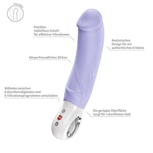 На фото вибратор для точки G Fun Factory BIG BOSS Purple очень мощный, 23,5 см