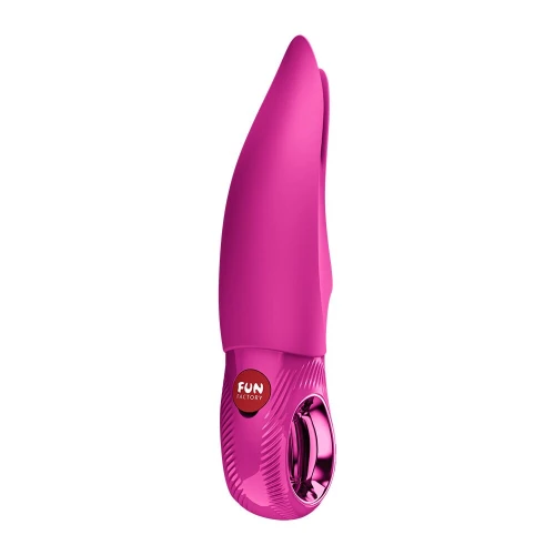 На фото вибратор для клитора Fun Factory VOLTA Magenta, гибкий двойной кончик