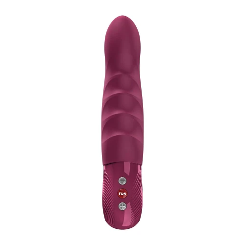 На фото пульсатор Fun Factory Stronic Deep, Wine Red, 8 режимів роботи, що перезаряджається