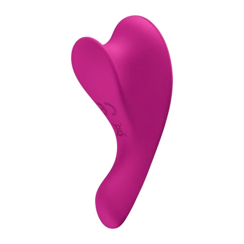 На фото вибратор на палец Fun Factory Be One Magenta