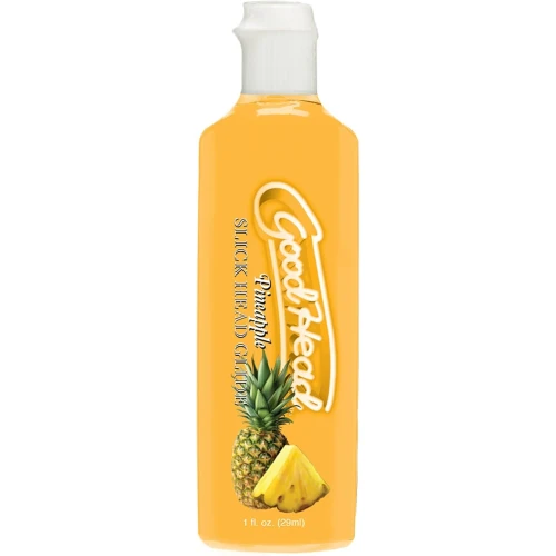 На фото набор для минета Doc Johnson GoodHead Pineapple Blowjob Set