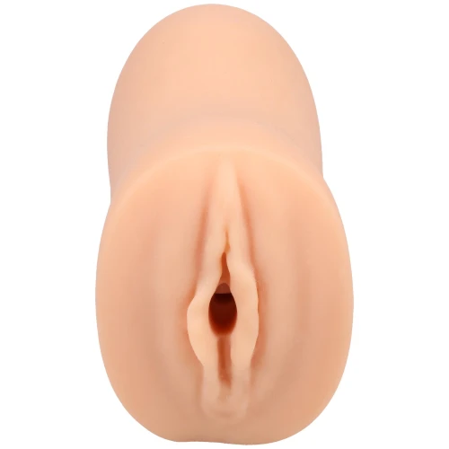 На фото мастурбатор Doc Johnson Palm Pal Virgin Stroker with Pop Her Cherry Juice