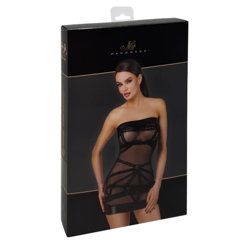 На фото платье Noir Handmade F359 Bondesque Off-shoulder mini dress L