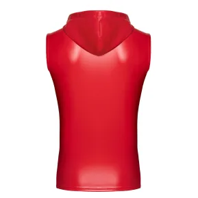 На фото мужской жилет с капюшоном Noir Handmade H096 Ignite hooded vest S