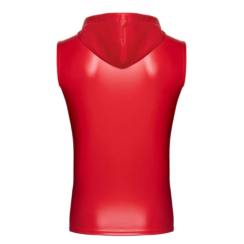 На фото мужской жилет с капюшоном Noir Handmade H096 Ignite hooded vest S