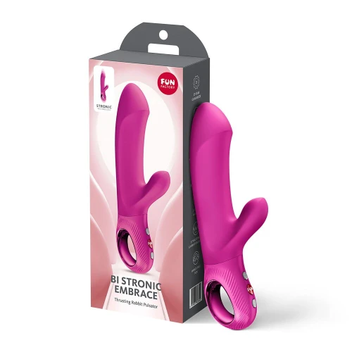 На фото пульсатор Fun Factory Bi Stronic Embrace Magenta
