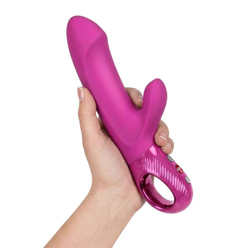 На фото пульсатор Fun Factory Bi Stronic Embrace Magenta