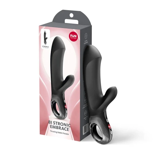 На фото пульсатор Fun Factory Bi Stronic Embrace Black