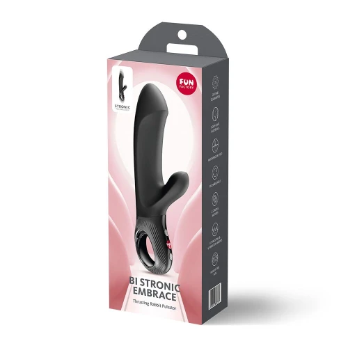 На фото пульсатор Fun Factory Bi Stronic Embrace Black