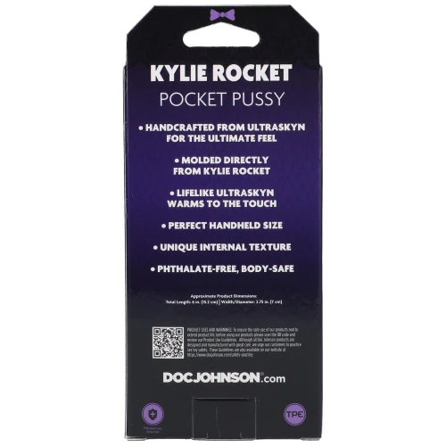 На фото мастурбатор Doc Johnson Kylie Rocket